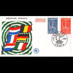 France - FDC Europa 1966