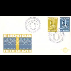 Pays-Bas - FDC Europa 1966