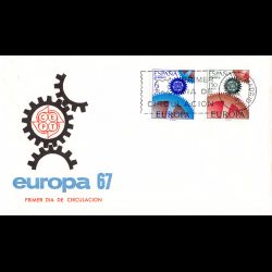 Espagne - FDC Europa 1967