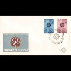 Pays-Bas - FDC Europa 1967