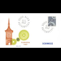 Suisse - FDC Europa 1967