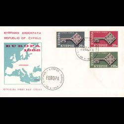 Chypre - FDC Europa 1968