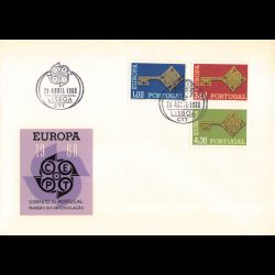 Portugal - FDC Europa 1968
