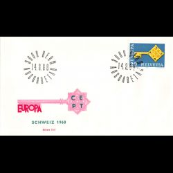 Suisse - FDC Europa 1968
