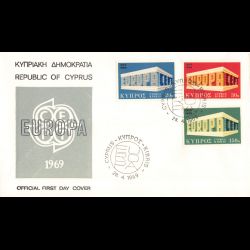 Chypre - FDC Europa 1969