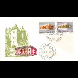 Luxembourg - FDC Europa 1969