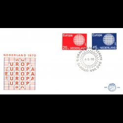 Pays-Bas - FDC Europa 1970