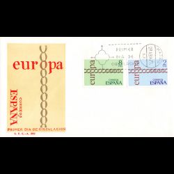 Espagne - FDC Europa 1971