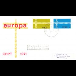 Irlande - FDC Europa 1971