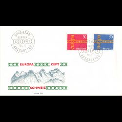 Suisse - FDC Europa 1971