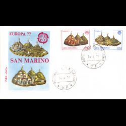 Saint-Marin - FDC Europa 1977