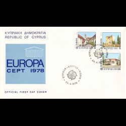 Chypre - FDC Europa 1978