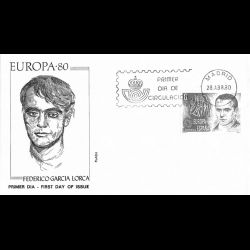 Espagne - FDC Europa 1980