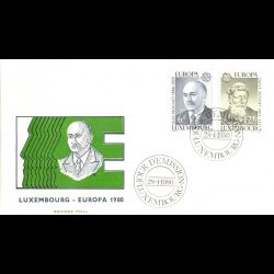 Luxembourg - FDC Europa 1980