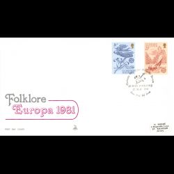 Guernesey - FDC Europa 1981