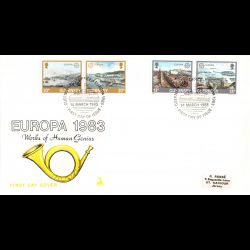Guernesey - FDC Europa 1983