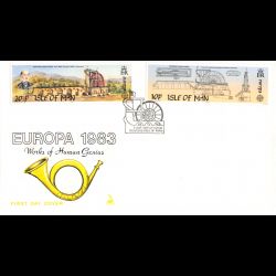 Ile de Man - FDC Europa 1983