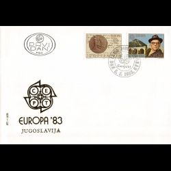 Yougoslavie - FDC Europa 1983