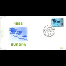 Belgique - FDC Europa 1986