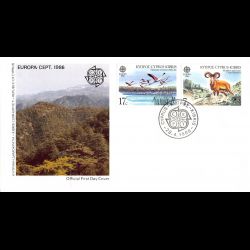 Chypre - FDC Europa 1986