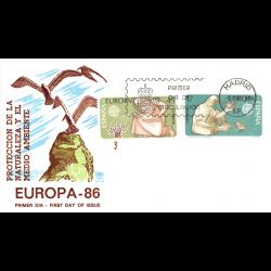 Espagne - FDC Europa 1986