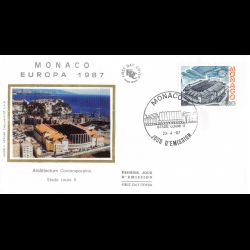 Monaco - FDC Europa 1987