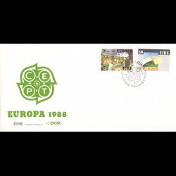 Irlande - FDC Europa 1988