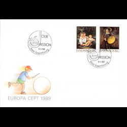 Luxembourg - FDC Europa 1989