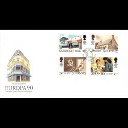 Guernesey - FDC Europa 1990