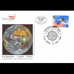 Autriche - FDC Europa 1991