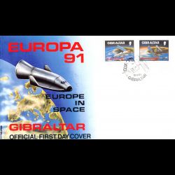 Gibraltar - FDC Europa 1991