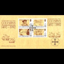 Guernesey - FDC Europa 1992