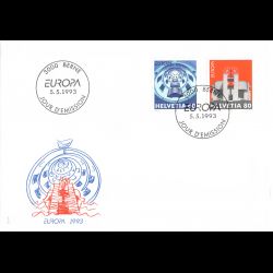 Suisse - FDC Europa 1993