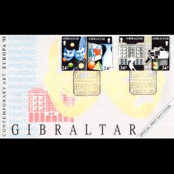 Gibraltar - FDC Europa 1993