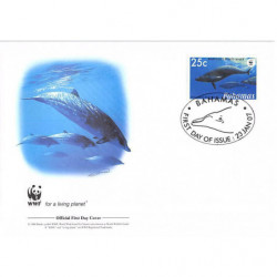 FDC WWF - Bahamas (Mi 1282)...