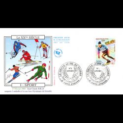 FDC JF - Sport. Le skieur...