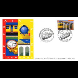 FDC LNF - Le train jaune de...