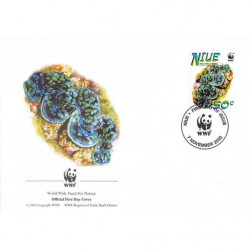 FDC WWF - Niue (yt 909) -...