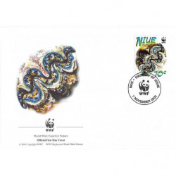 FDC WWF - Niue (yt 910) -...