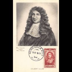 Carte maximum - n° 616 Colbert