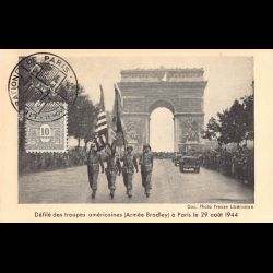 Carte maximum - n° 621 Arc de Triomphe de l'étoile à Paris