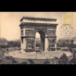 Carte maximum v2 - n° 623 Arc de Triomphe de l'étoile à Paris