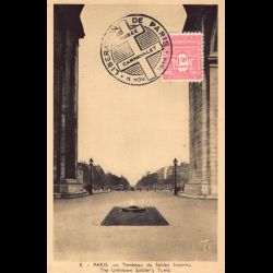 Carte maximum v2 - n° 625 Arc de Triomphe de l'étoile à Paris