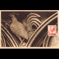 Carte maximum - n° 633 Coq...