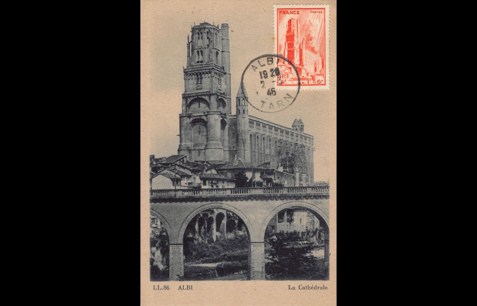 Carte maximum v2 - n° 667 Cathédrale d'Albi