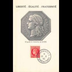 Carte maximum - n° 676...