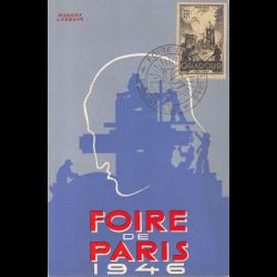 Carte maximum - n° 742 -...