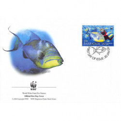 FDC WWF - Barbade (1102) -...