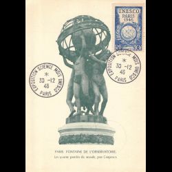 Carte maximum - n° 771 -...