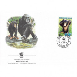 FDC WWF - Guinée (4225) -...